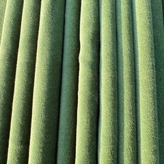 Luxury Moss Green Cotton Velvet Fabric – Sofa Upholstery | 44” Width | Soft Touc