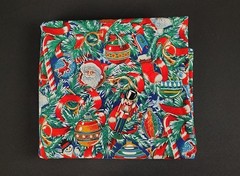 Christmas Tree Cotton Blend Fabric Christmas Colors Robert Kaufman Co 2yds x 44″