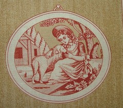 Marvic Textiles Toile Fabric 5.7 Metres Cornelia Curtain Upholstery Cushion