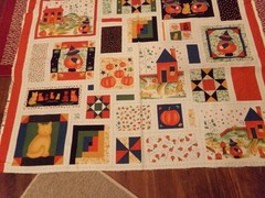 34″ X 44″VINTAGE “HARVEST TIME PATCHES”CUT SEW PANEL /PETER PAN /COTTON NEW#2028