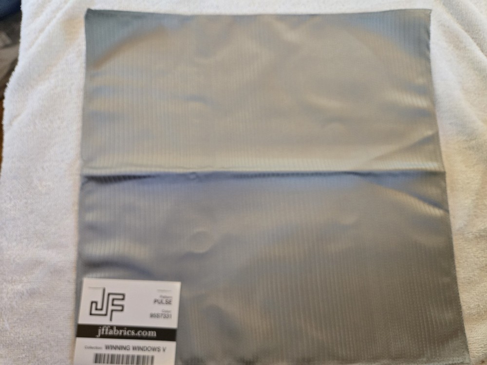 Fabric SAMPLE #216 Great for Crafts / Crazy Quilting Grey
