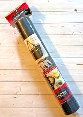 Kraft-Tex Paper Fabric Roll 19”x 1.5 Yards (54″) – Black~Original Unwashed~NIP