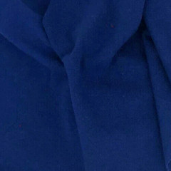 Royal Blue Brushed Double Knit Sewing Fabric 2 yds 60″ cuddly soft stretch