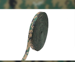 Digital Camouflage Webbing Non-elastic Edging Strips Bag Strap f DIY 2.5cm Width
