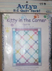 KITTY IN THE CORNRE QUILT KIT FROM AVLYN – 100% COTTON FABRIC