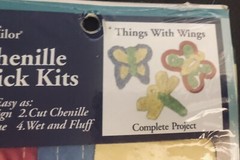 June Tailor Chenille Quick Kits Things with Wings Complete Project Craft Kit NEW