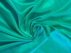 Stunning DARKISH TURQUOISE Light Weight Acetate TAFFETA SOLID Fabric and LINING