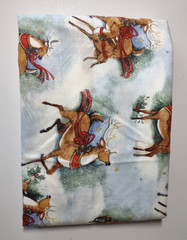 Cotton Quilt Fabric Lot of 5 Christmas Holiday Winter Susan Winget Prints 6+ yds