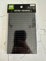 Making Memories Sticky Double Sided Adhesive Squares Black Scrapbooking Crafts