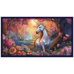 Mystical Unicorn 24″ Panel Cotton Fabric