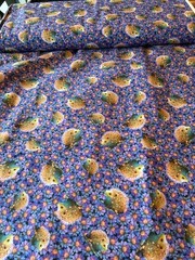 Blank Quilting Corp. “Night Garden” Hedgehogs quality cotton fabric 5 Yards