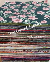 JUMBO Lot of 100 5″ X 5″ SQUARES *Precut* 100% Cotton Fabric NO DUPLICATES!