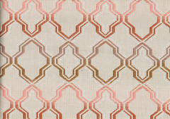 6 Yds Sunbrella Fabric Cinnamon Pink Woven 100% Solution Dyed Acryle Upholstery