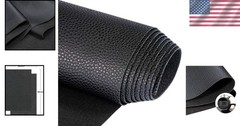Versatile Soft Synthetic PU Faux Leather Sheets – 1 Yard for Upholstery & DIY