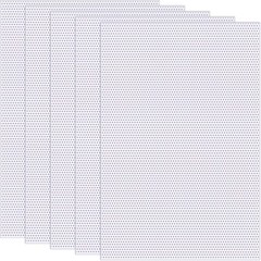 5 Sheets Waterproof PVC Eye Mesh for Furry Cosplay – 11.8″ x 7.87