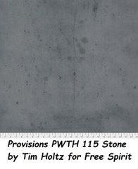 Provisions Tonal Cotton Quilt fabric Tim Holtz / Free Spirit PWTH 115 Moss