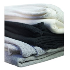 Sweatshirt Fabric Loop Back,Cotton Rich French Terry Material Cloth,Matching Rib