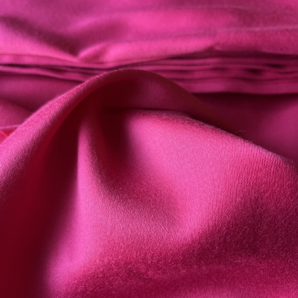 4 Yards 22” Whisper Fushia Sewing Fabric, Soft Rayon 100% Machine Washable