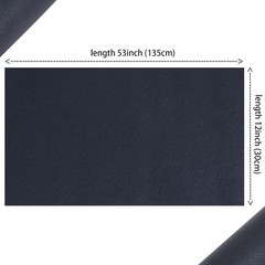 Solid Color Faux Leather 12″X53″30cmX135cm,Faux Leather Sheets Roll Very Suit…