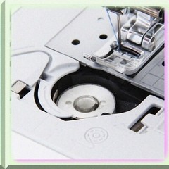 Black and White 2 Large Spool Bobbin Thread