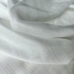 12MM Silk Rayon Colorful Shiny Striped Clothing Fabric Elegant Luxury For Women