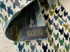 Kravet Couture Discontinued Sample In Peacock 35” X 24”