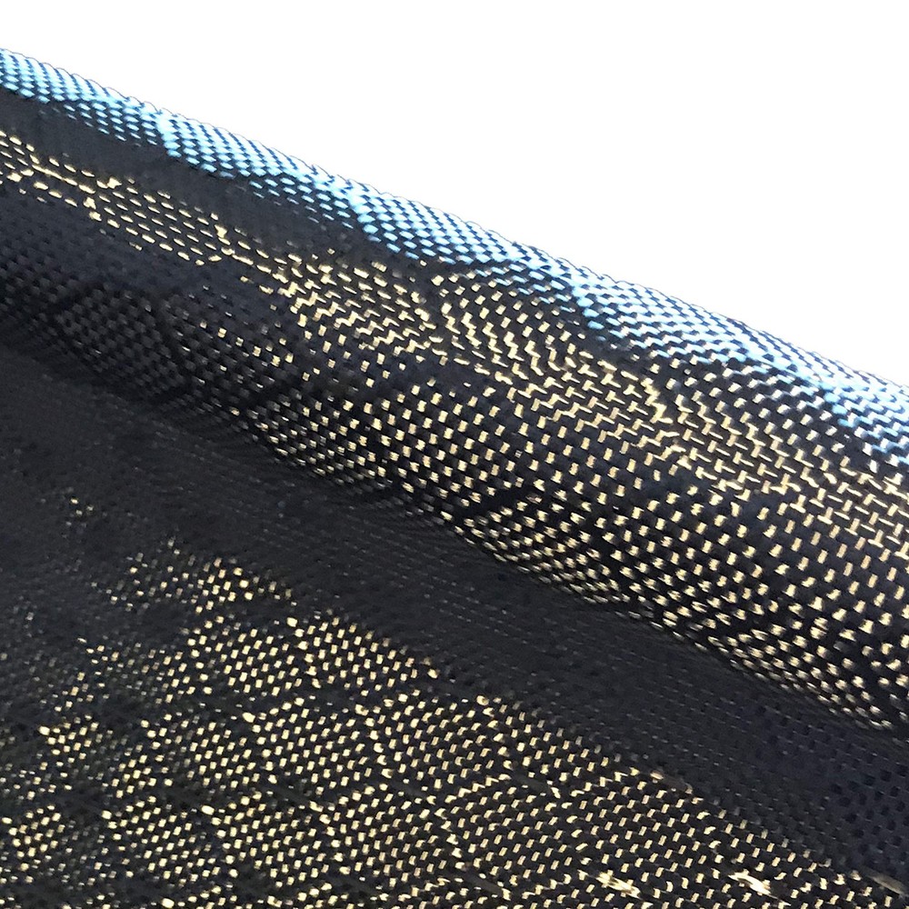 39 in x 5 FT – Bee Hive – FABRIC-2×2 Twill WEAVE-3K – 220g-Black
