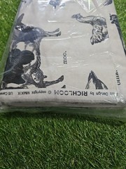 Farm Animal cow chicken duck Cotton Canvas fabric material Sealed 8 Yards