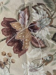 NEW GORGEOUS BROCADE SATIN SILKY FABRIC 2 YARDS BY 56″