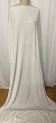 Luxurious Silk Rayon Knit Blend Natural White Color Fabric By the Yard 60″ Wide