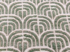 Lee Jofa Modern Geometric Weave Upholstery Fabric- Bale / Moss 1.55 yd 2019155.3