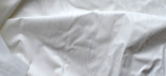 WHITE MOIRE PRINT COTTON BLEND FABRIC 28X44 INCHES WIDE