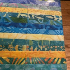 Timeless Treasures Tonga Treats 2.5″ Batik Fabric Strips Island Punch