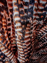 120cm*300cm Textured Cotton Fabric with Bold Animal Print