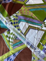 French Fabric International Design 4 Yards Modern Geometric Design