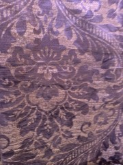 PLUM PURPLE Solid Chenille Velvet Upholstery Drapery Fabric 3.5 YDS 57” Wide