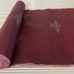 SILK DARK RED, FABRIC 13 Yards x 15 Inches Wide or 468 Inches x 15 Wide
