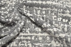 Client Charcoal Swavelle Mill Creek Transitional Dark Grey White Fabric