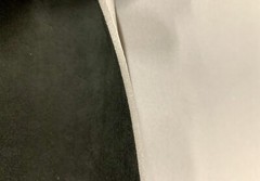 GENUINE Alcantara Fabric Cover BLACK with 2.50mm Foam + Fabric Laminated