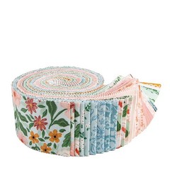 Sweet Cotton Tales Rolie Polie 40 piece 2.5-inch Strips Jelly Roll Riley Blake D
