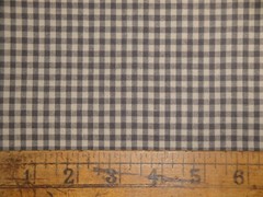Diamond Textiles Grey Medium Check Cotton Homespun DIY Quilt Sewing Fabric