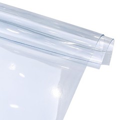 Transparent Leather Vinyl 30 Gauge Solid Color SeeThrough Waterproof 12×48 In
