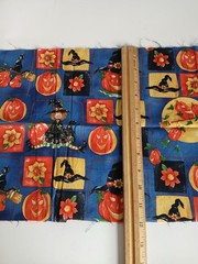 Halloween Multicolor Fabric Signature Classics Oakhurst Textiles Debbie Mumm