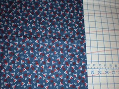 2015 Penny Rose Fabrics Toy Chest Sailboats Anchors 1.5 yards Navy