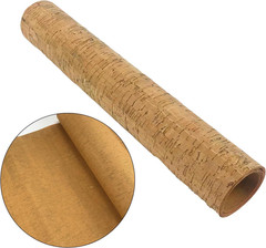 Thin Cork Fabric by the Yard Eco-Friendly Faux Leather Embellished Craft Fabric