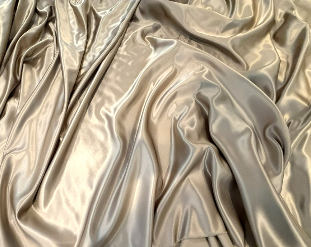 Designer Vintage Satin Fabric 14+ yards, “Fabricut” New,