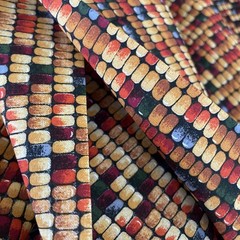 NEW 6 Yards x 42” W Fall/ Autumn Corn Kernels Medium Weight Cotton Fabric