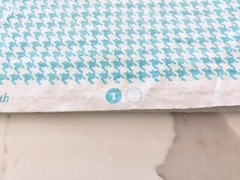 Michael Miller Tiny Houndstooth, Sold by the 1/2 Yard, Continuous Cut Fabric