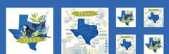 Moda DESERT SONG Bluebonnet 13307 11 Quilt Fabric 14″ Panel – Mara Penny