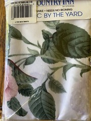 3 yds Classic Rose COUNTRY INN Stevens Fabric, match bedding Home Décor Drapery